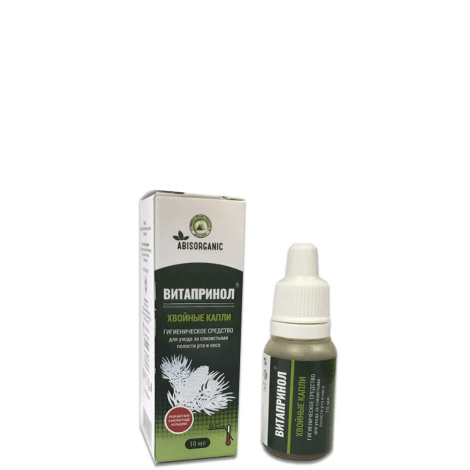 Витапринол капли хвойные назальные, Абис, 10 мл.