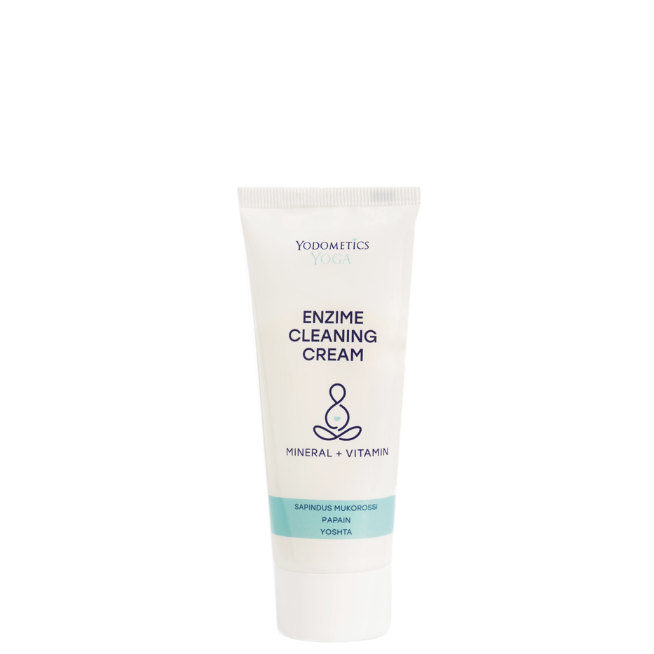 Энзимный крем для умывания, Enzime Cleaning Cream, Yodometics Yoga