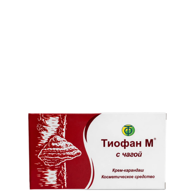 Тиофан М свечи с чагой 0,1 гр, 10 шт.