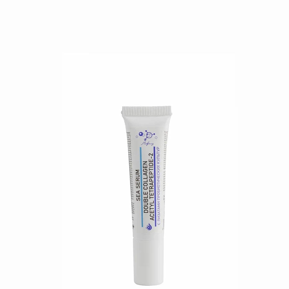 Сыворотка для лица Double Collagen Acetyl Tetrapeptide, Микролиз, 15 мл.