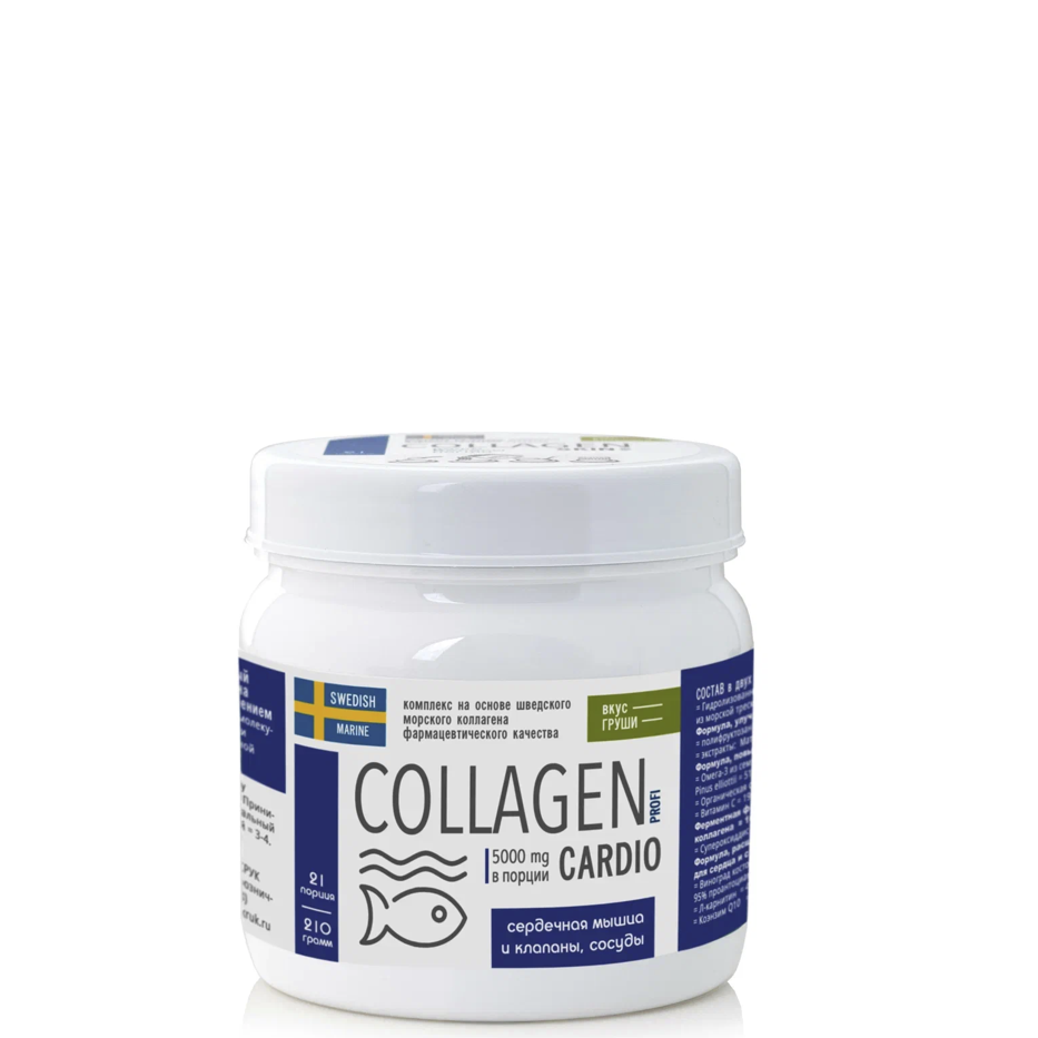 Коллагеновый комплекс ПРОФИ КАРДИО (PROFI CARDIO) поддержка сердца и сосудов, Сиб-Крук, 210 гр.