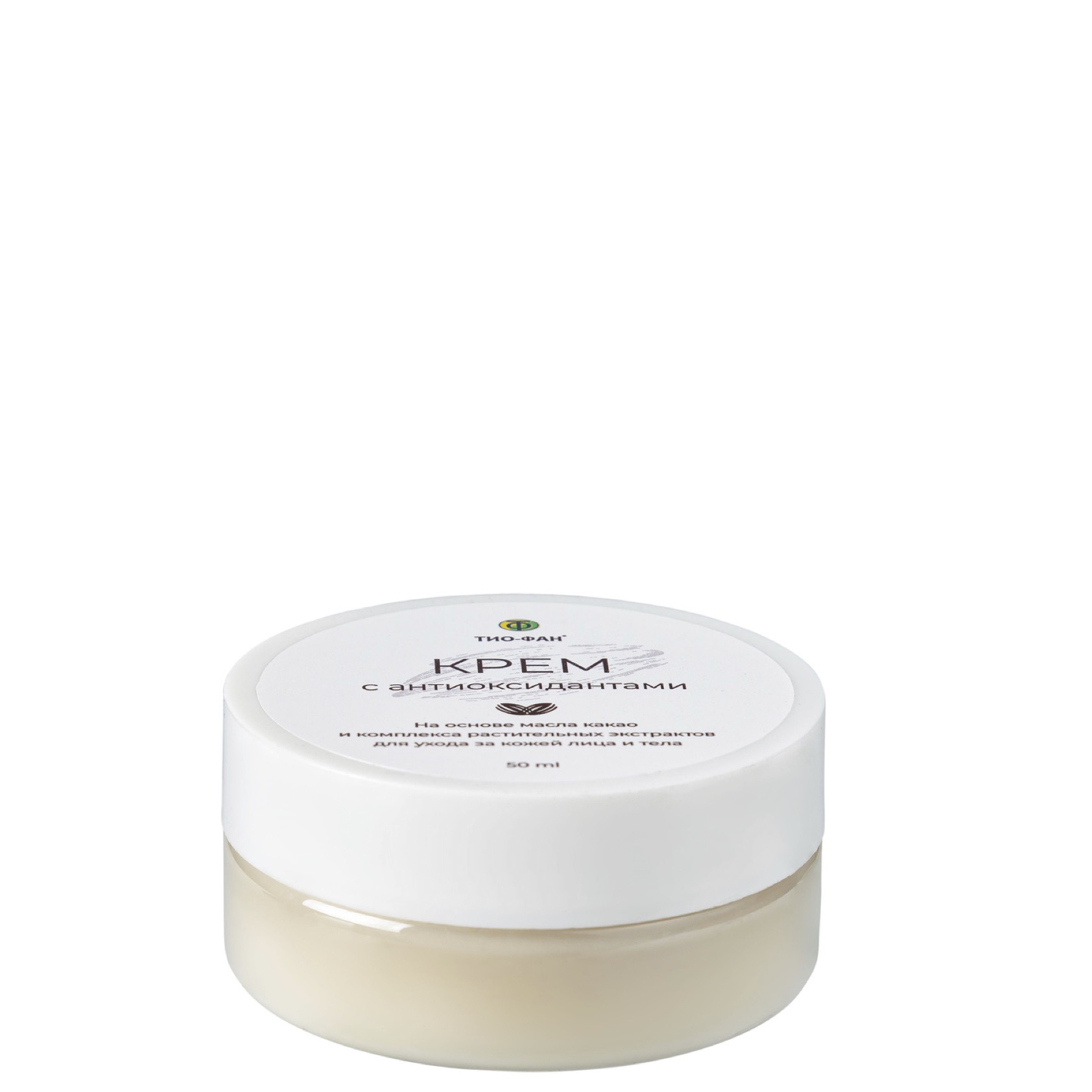 Крем для лица и тела с антиоксидантами, 1 гр Тиофан М, 50 мл.