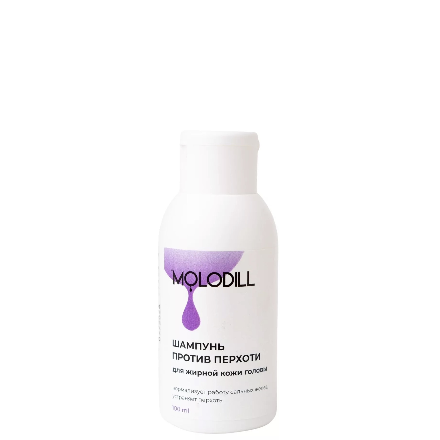 Шампунь против перхоти для жирной кожи головы, Molodill, 100 мл.