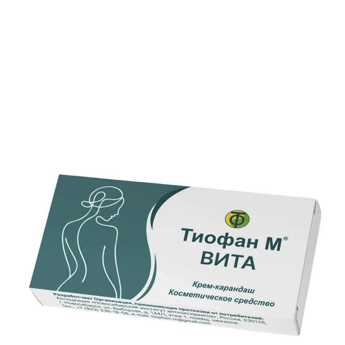 Крем-карандаш вагинальный Тиофан М ВИТА для женского здоровья, 10 шт.