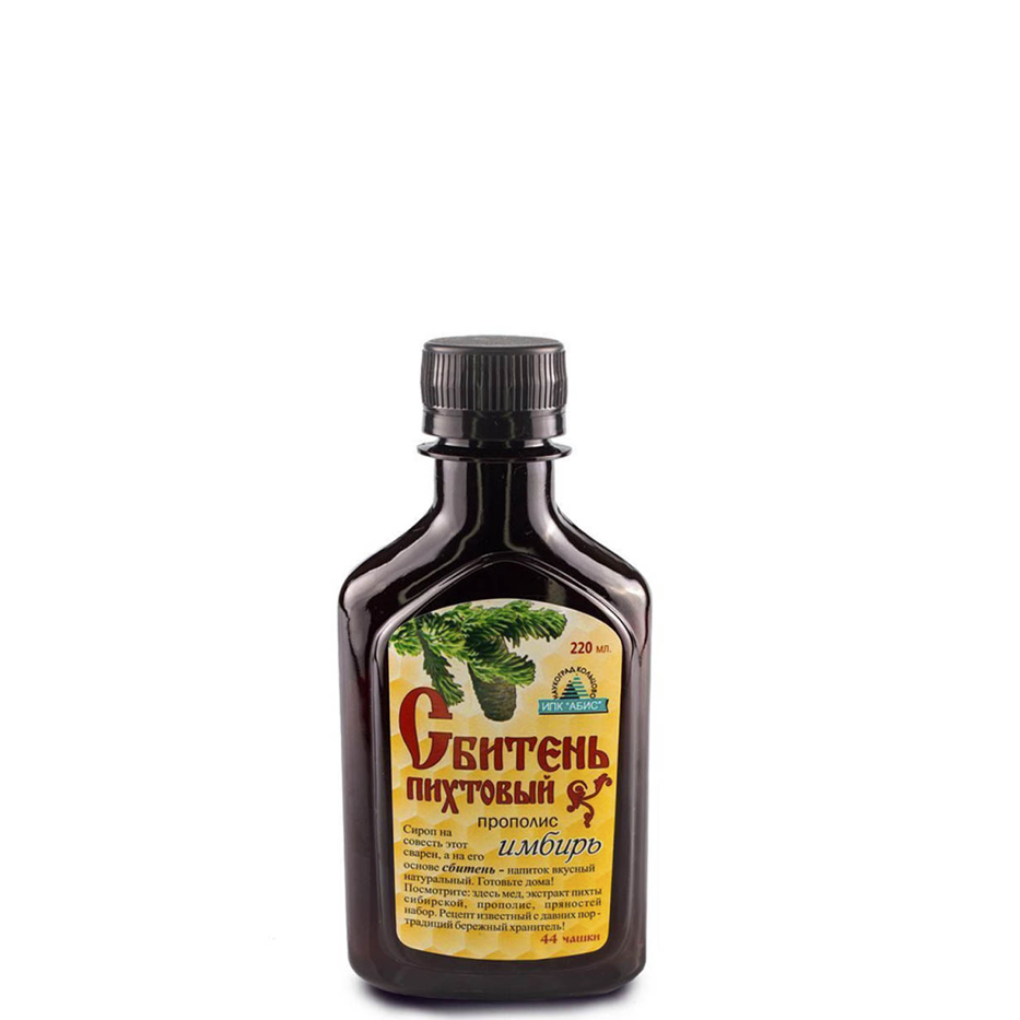 Сбитень пихтовый с имбирем, Абис, 220 мл