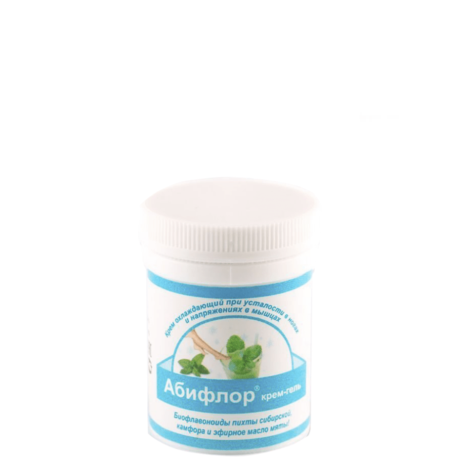 Абифлор крем для ног и тела с камфорой и мятой, Абис, 75 мл