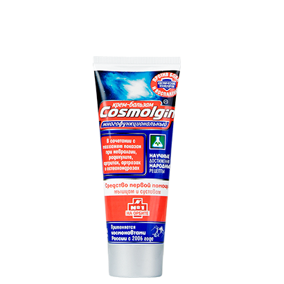 "Космольгин" многофункциональный крем-бальзам для мышц и суставов, Венец Сибири, 75 мл