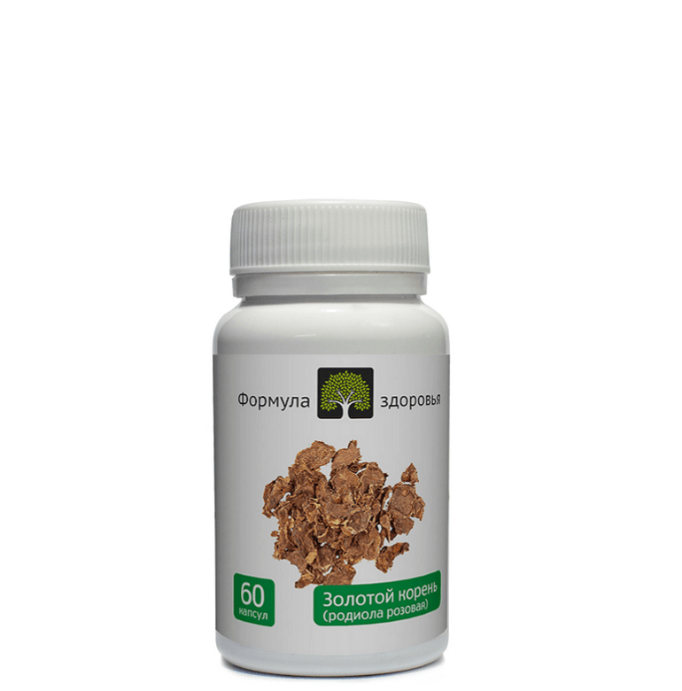 ФитоАктив. Золотой корень, Формула здоровья, 60 кап.