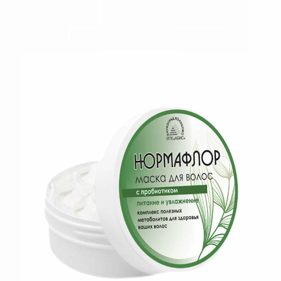 Нормафлор маска-пробиотик для волос питательная, Абис, 250 мл