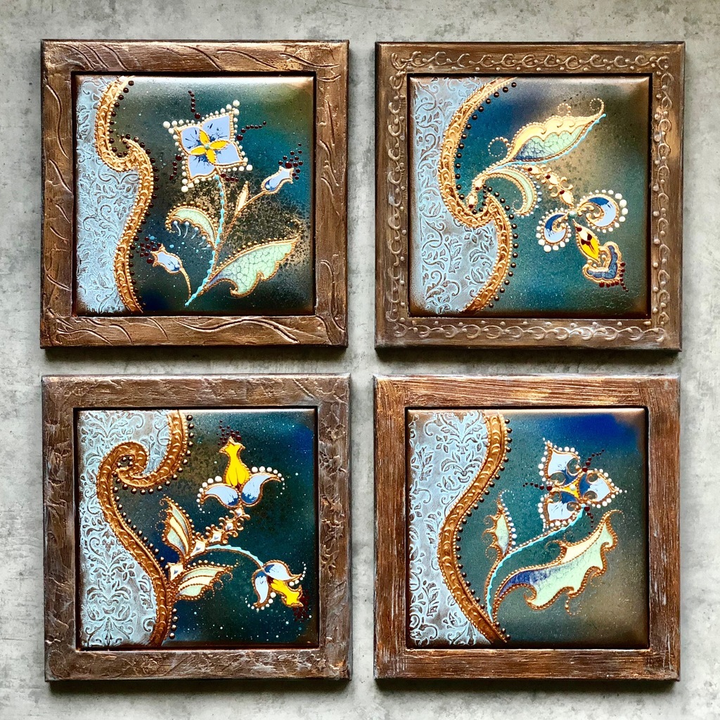 Панно настенное Heavenly flowers