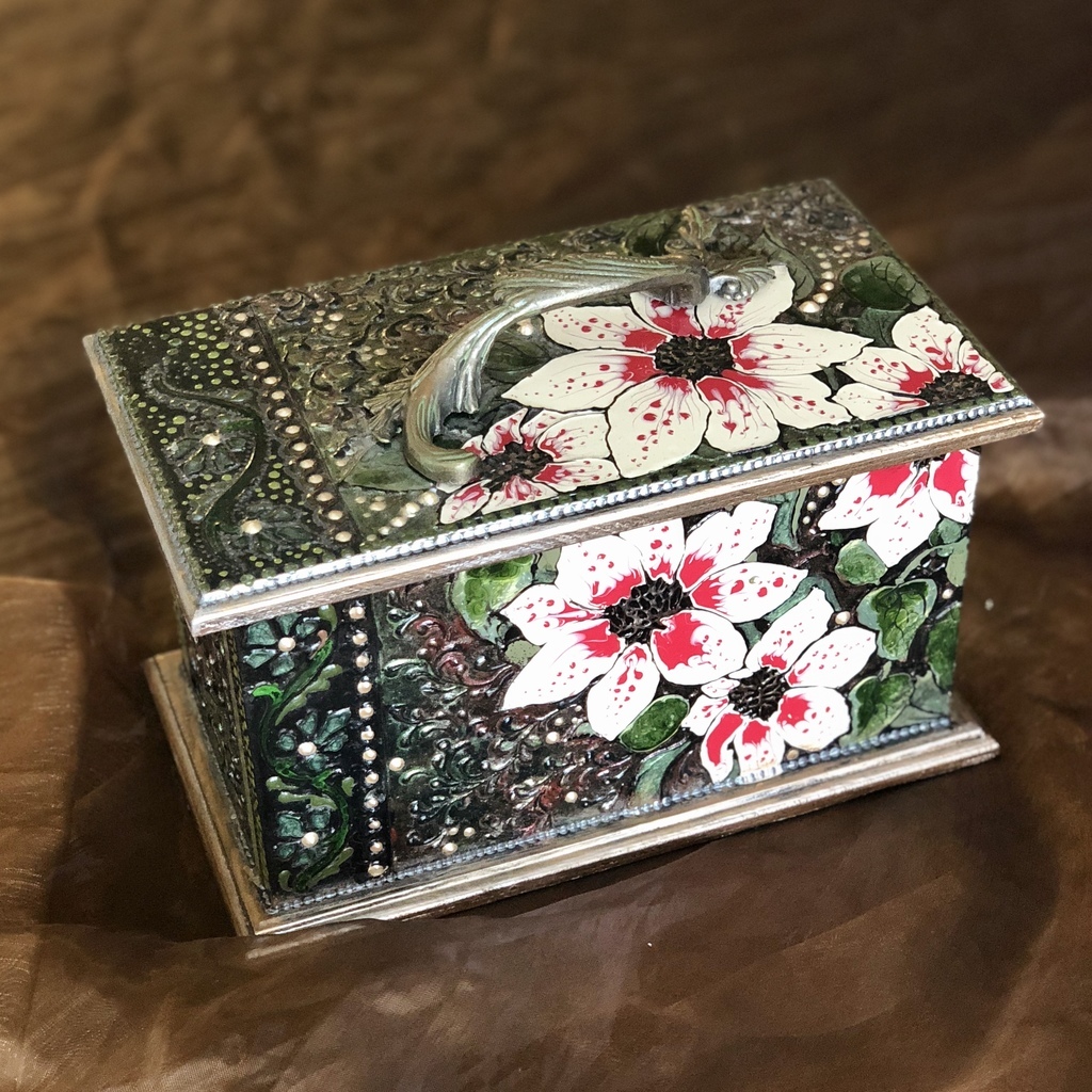 Шкатулка декоративная Сlematis