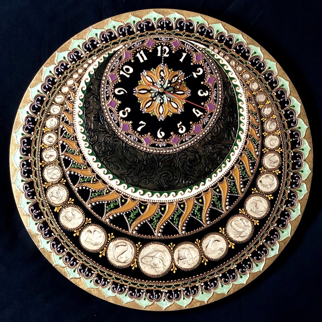 Часы настенные Вlack hole