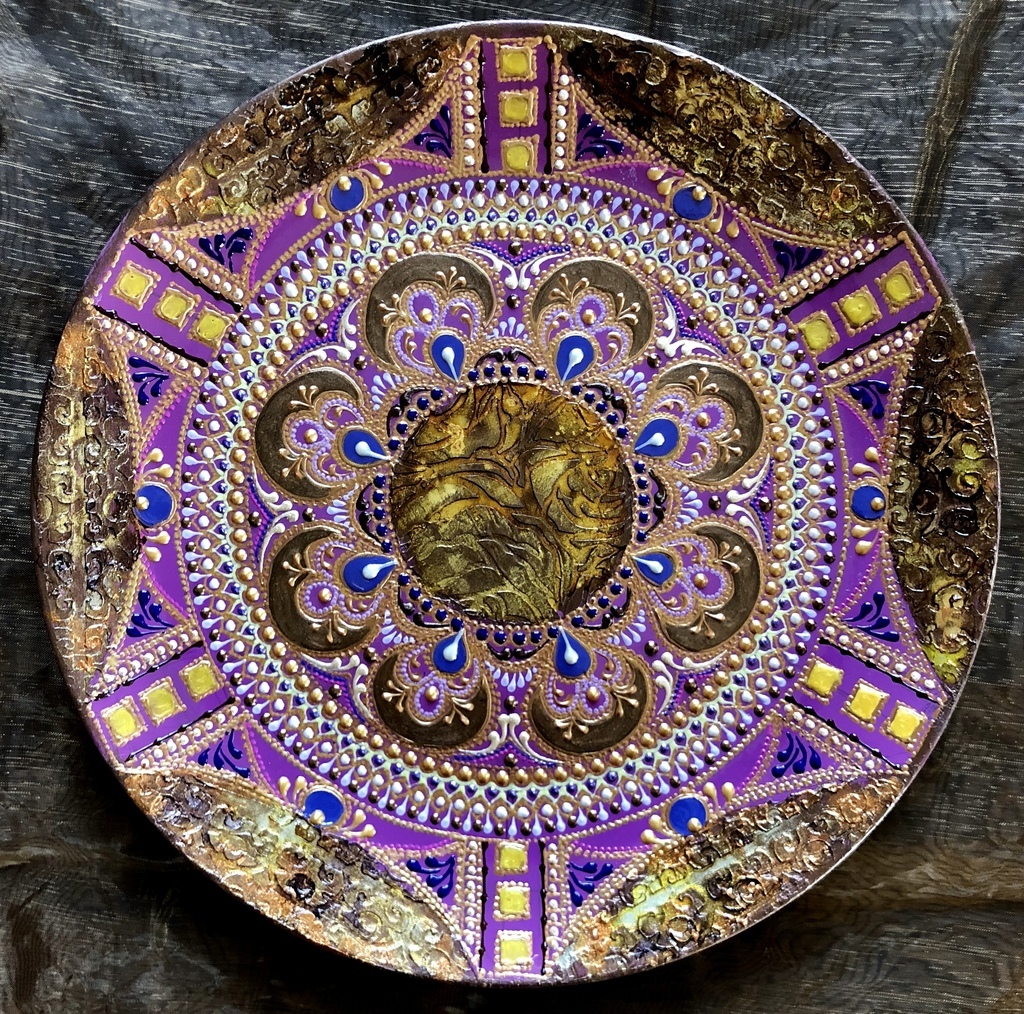 Тарелка декоративная Crazy butterfly