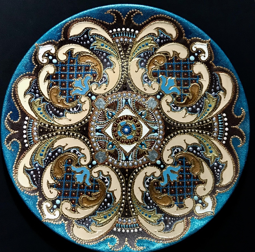 Тарелка декоративная Indian elephant