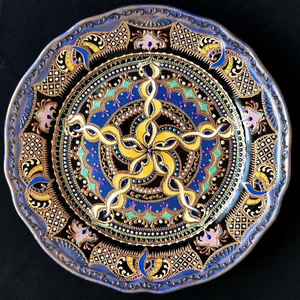 Тарелка декоративная Oxi