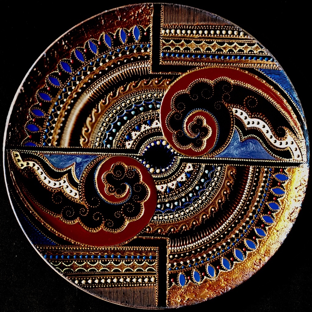 Тарелка декоративная Rosa de los vientos