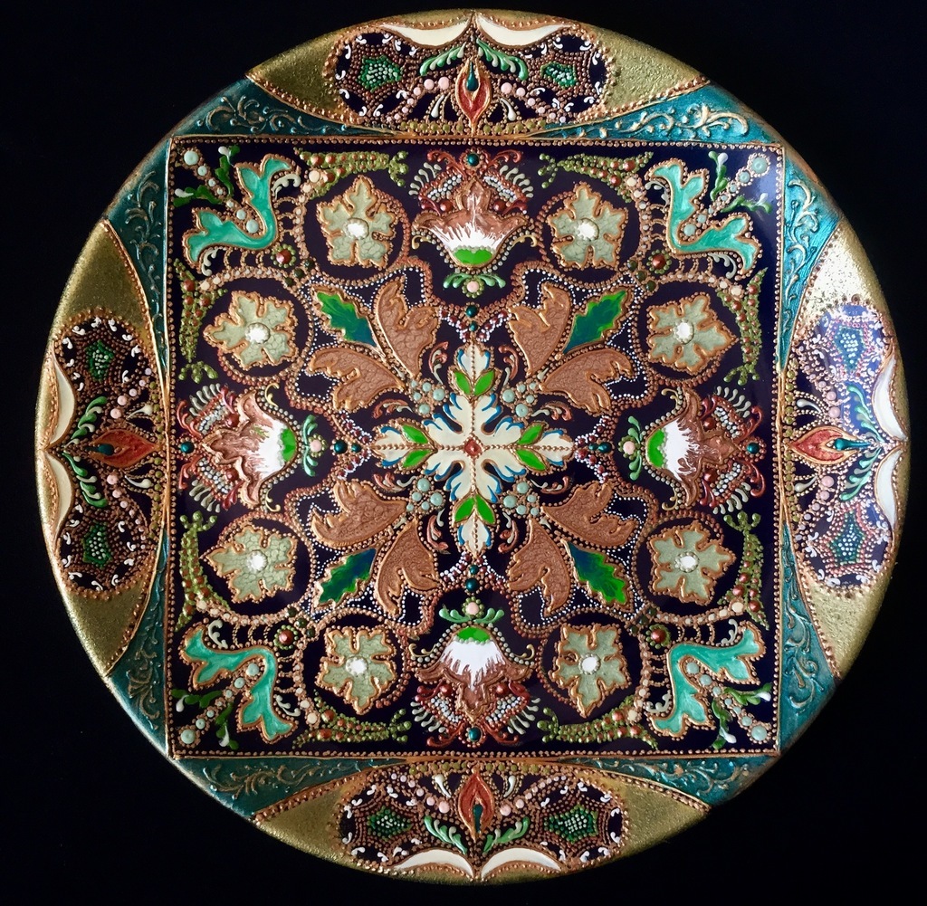 Тарелка декоративная Leaves