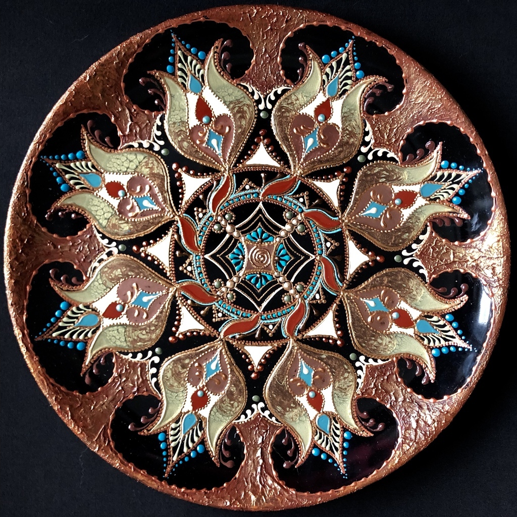 Тарелка декоративная Bethlehem tulip