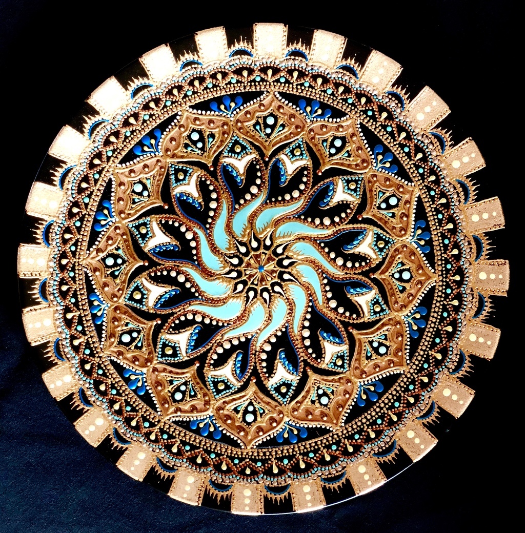 Тарелка декоративная Rosetta