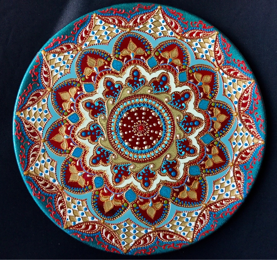 Тарелка декоративная Ankara nights