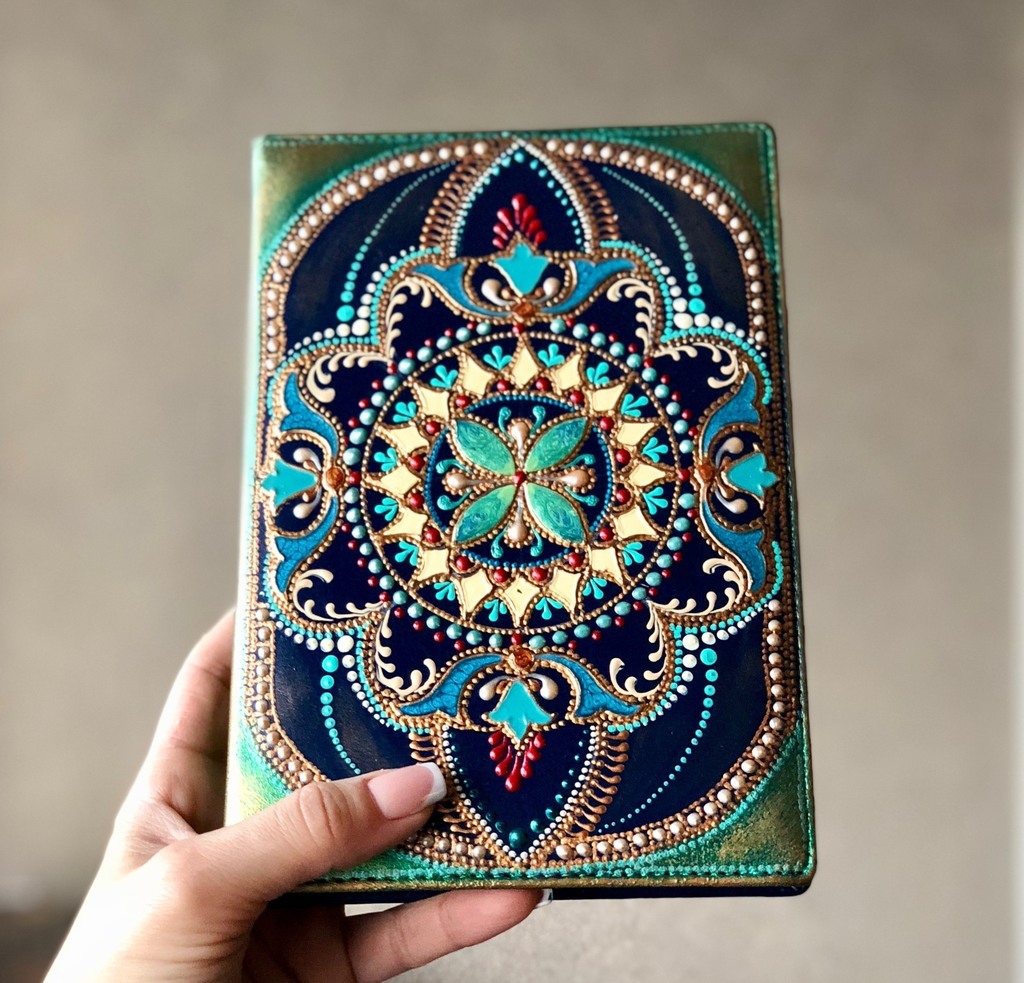 МАСТЕР-КЛАСС «РОСПИСЬ ЕЖЕДНЕВНИКА»