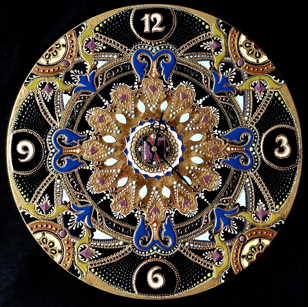 Часы настенные Gold fog