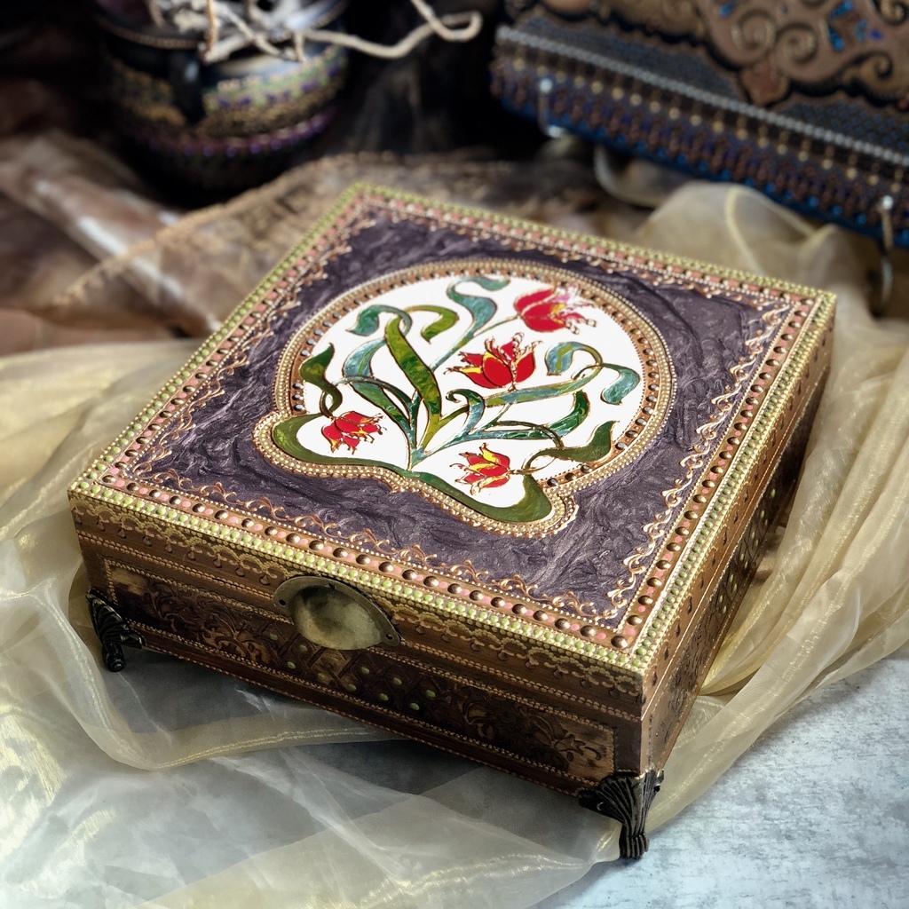 Шкатулка декоративная Tulips