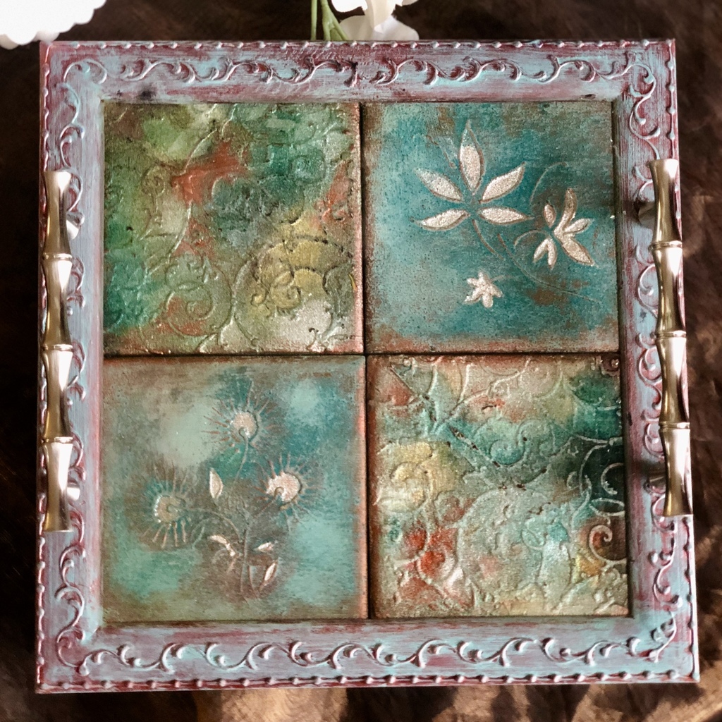 Поднос декоративный Paris sunset