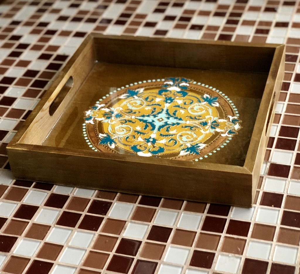 Поднос  Вyzantine patterns