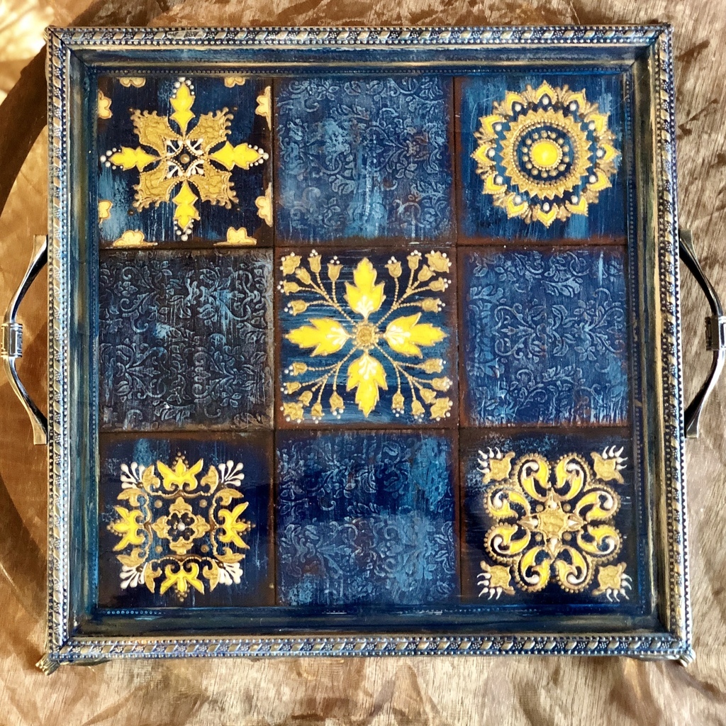 Поднос  Sea chrysanthemum