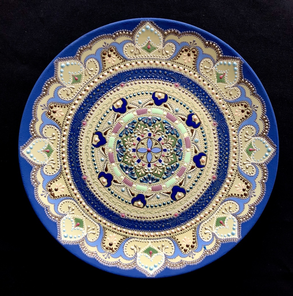 Тарелка декоративная  Mandala Devi