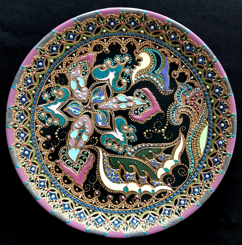 Тарелка декоративная  Fragrant kiss