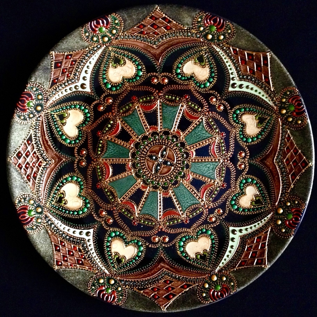 Тарелка декоративная Pointing finger