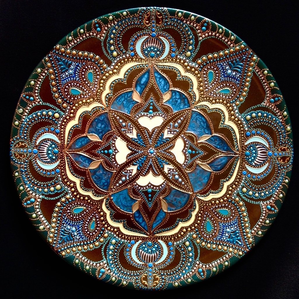 Тарелка декоративная A ray in sans nine