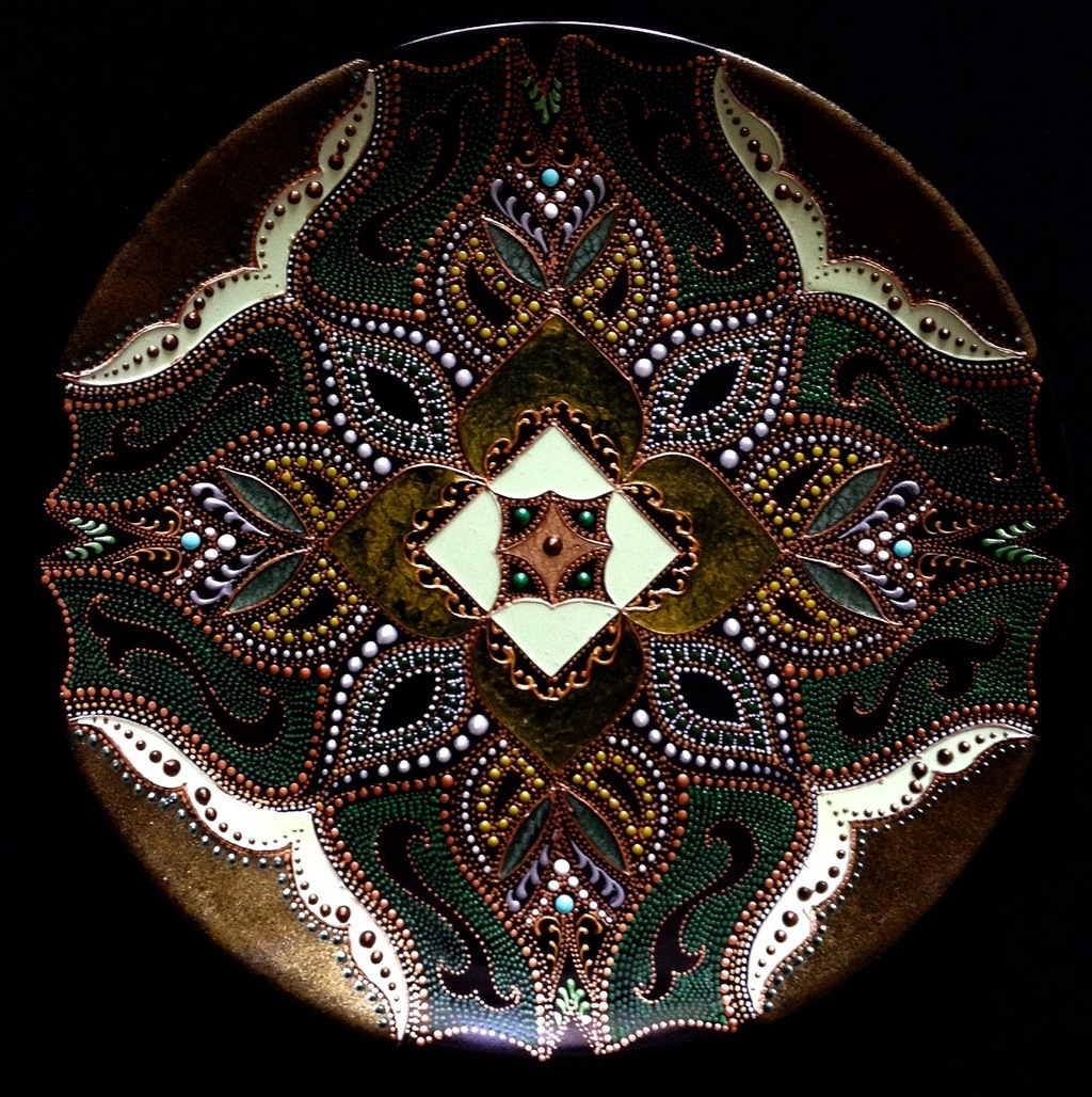 Тарелка декоративная Flying dragon