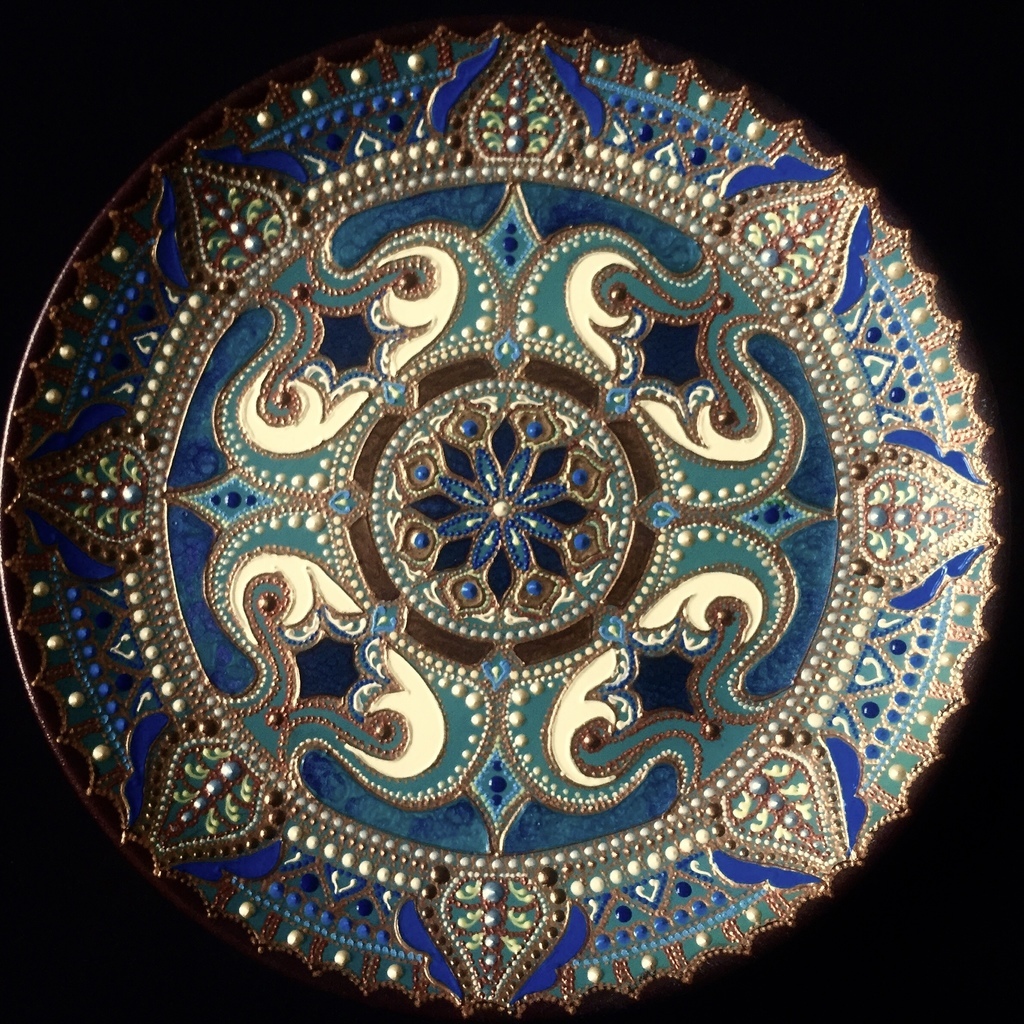 Тарелка декоративная Endless road