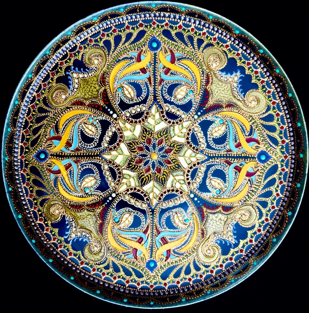 Тарелка декоративная Edem