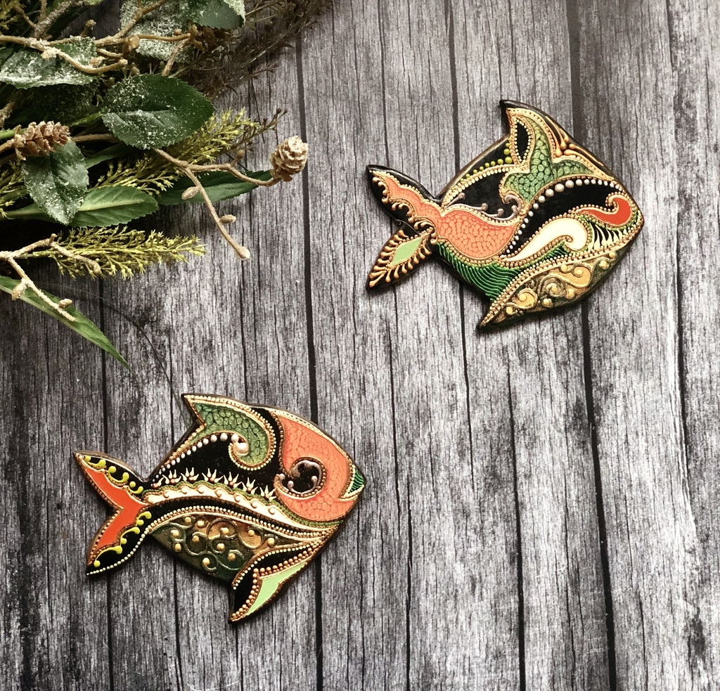 Панно настенное Рыбы Moss