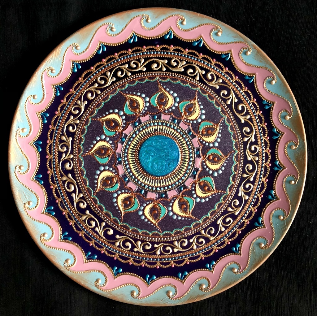 Тарелка декоративная Mandala of Attraction