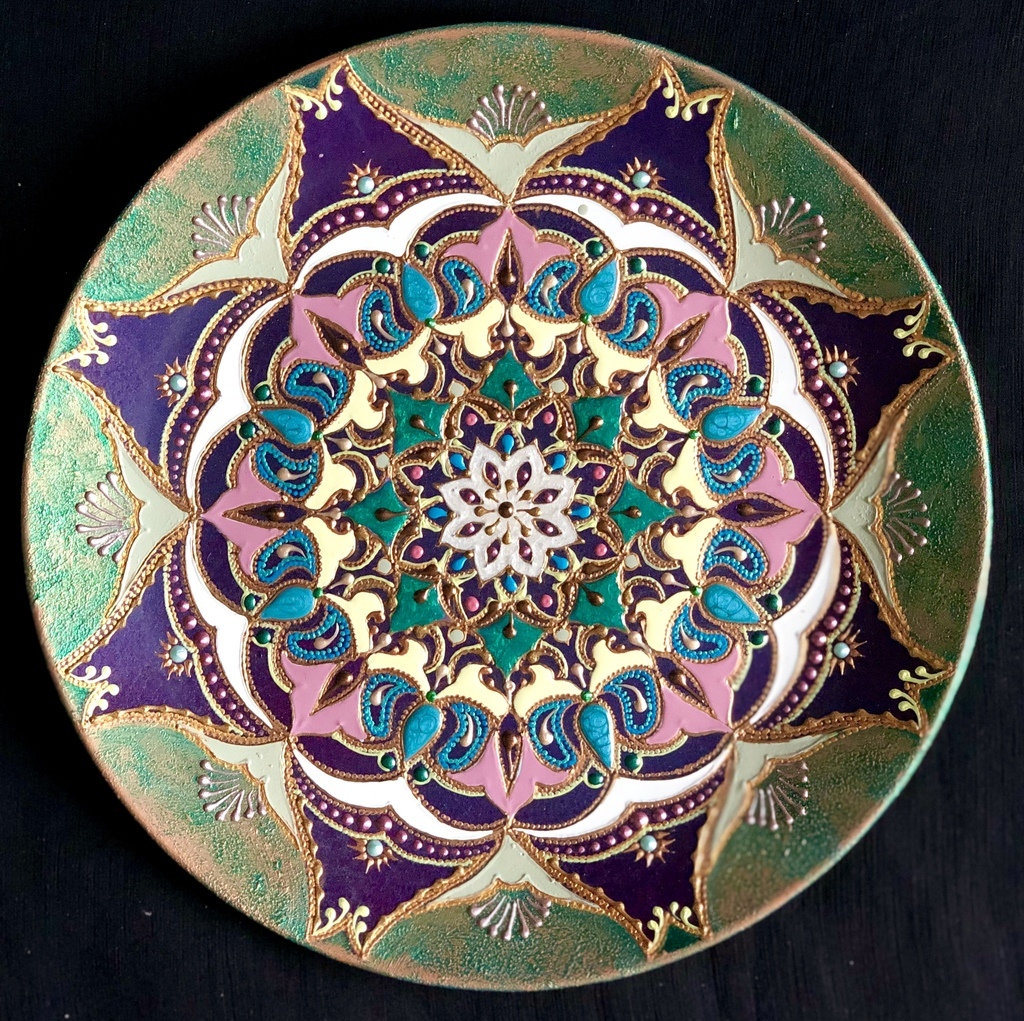 Тарелка декоративная Romantic Garden