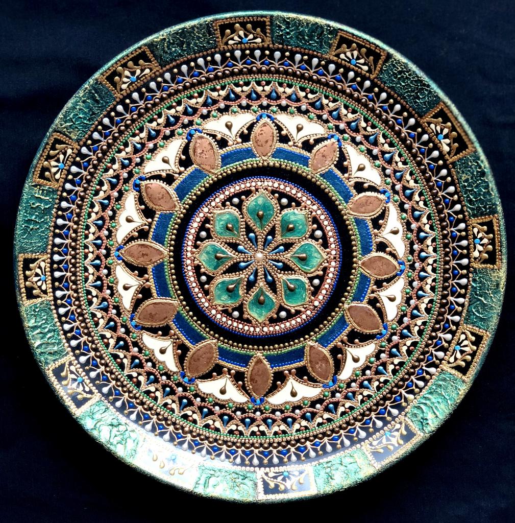 Тарелка декоративная Mandala Dhyana