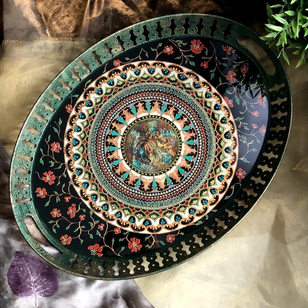 Поднос Red flax