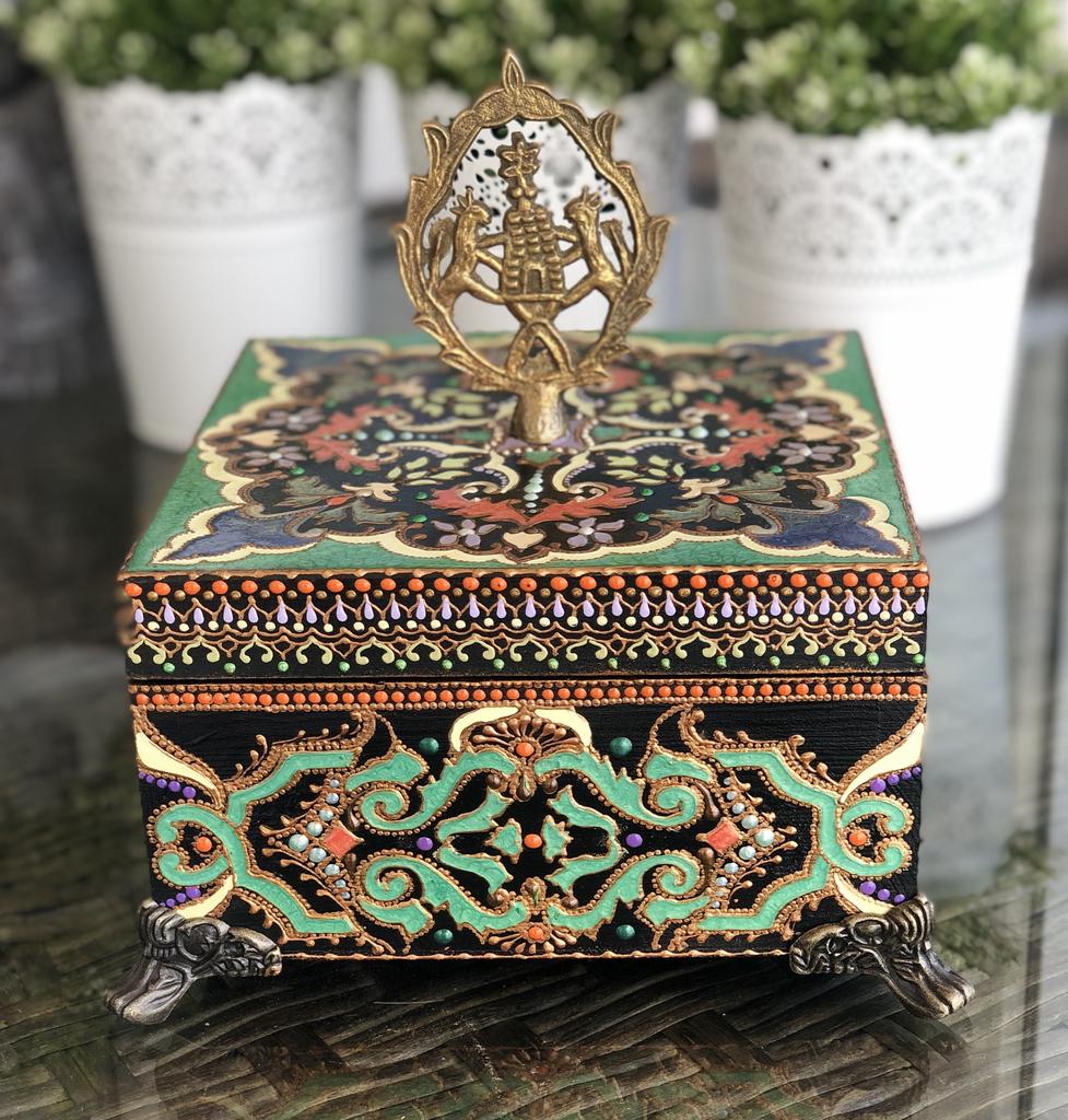Шкатулка декоративная Emerald palace