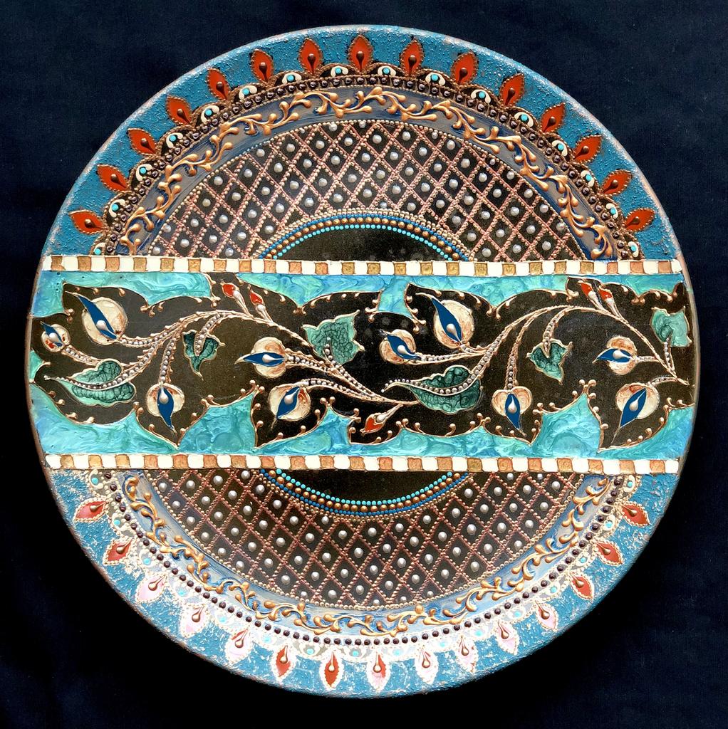 Тарелка декоративная Gooseberry