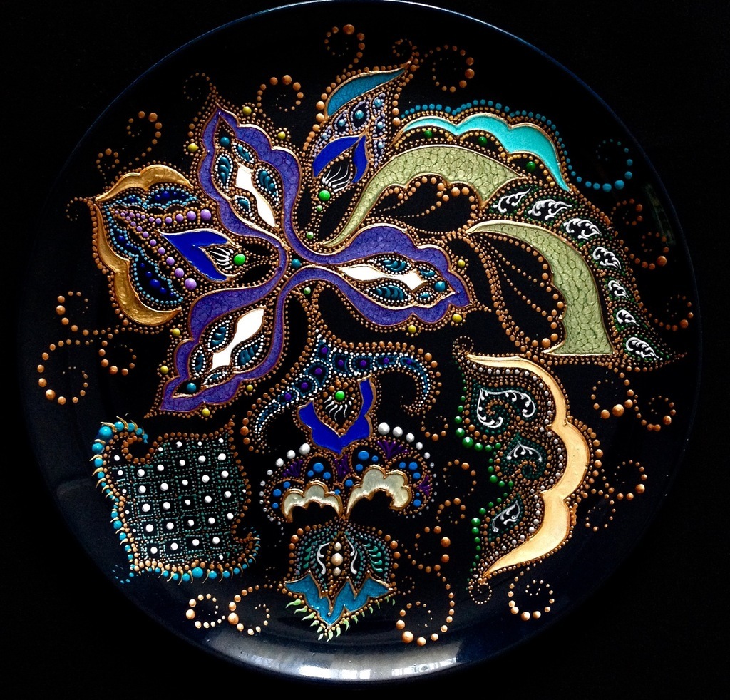 Тарелка декоративная Morning fog