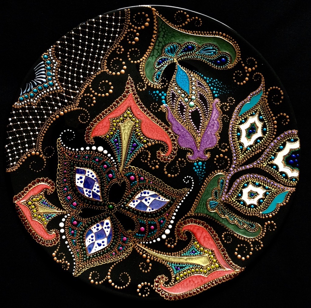 Тарелка декоративная Hawaiian morning