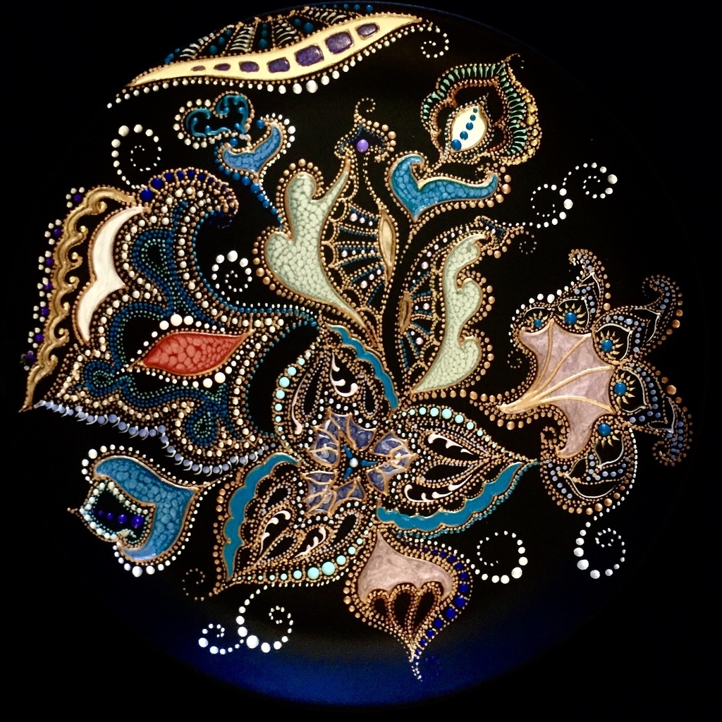 Тарелка декоративная Tango