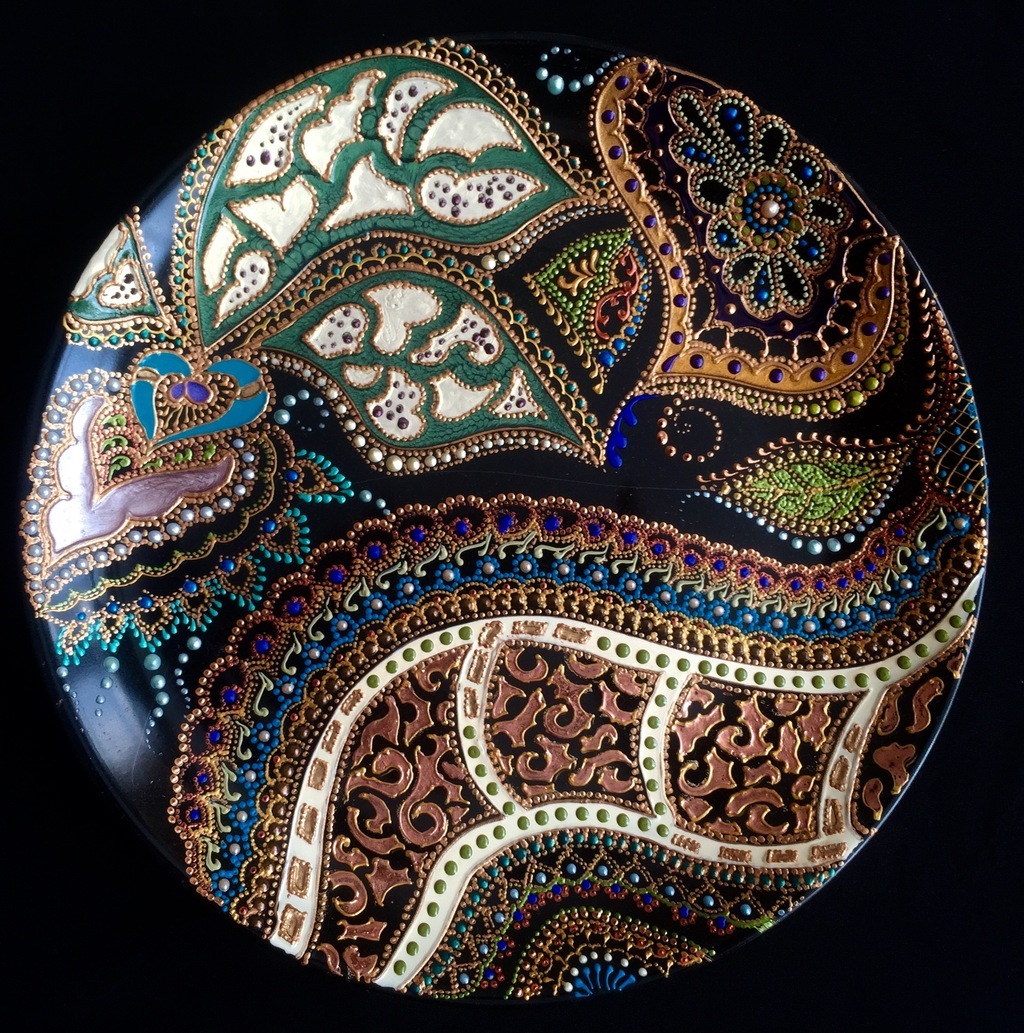 Тарелка декоративная Near the stream