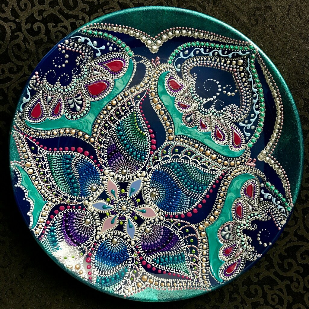 Тарелка декоративная Elven star