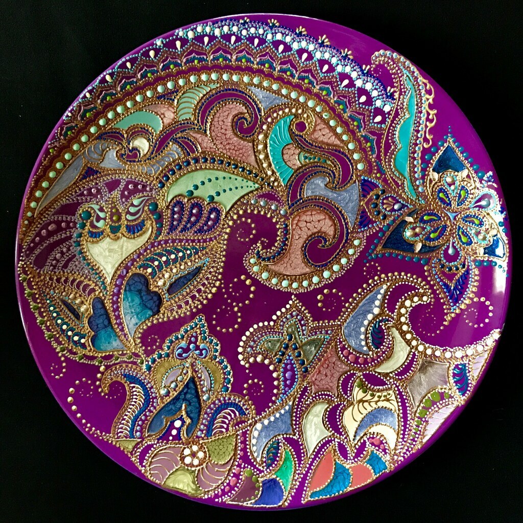 Тарелка декоративная Dizentra